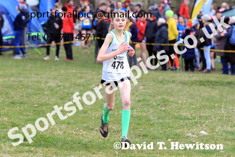 Girls Under-15s 2023 NEHL, Alnwick, Northumberland. Photo: David T. Hewitson/Sports for All Pics